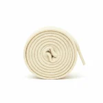 Lacet Beige Plat Peluche 15mm Coton Doux - Vue 1 - Lacet