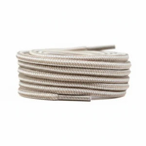 Lacet Bottes Beige & Marron 6mm Polyester - Vue 1 - Lacet