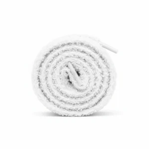 Lacet Peluche 7mm Coton Doux Blanc - Vue 1 - Lacet