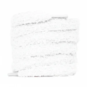 Lacet Peluche Blanc 15mm Coton Doux - Vue 1 - Lacet