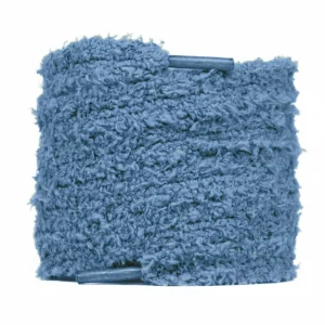 Lacet Peluche Bleu Nuit 15mm - Vue 1 - Lacet