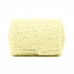 Lacet Peluche Jaune 15mm Coton - Vue 1 - Lacet