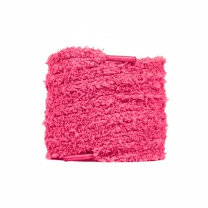 Lacet Peluche Magenta 15mm Coton Doux - Vue 1 - Lacet