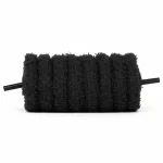 Lacet Peluche Noir 7mm Coton Doux - Vue 1 - Lacet