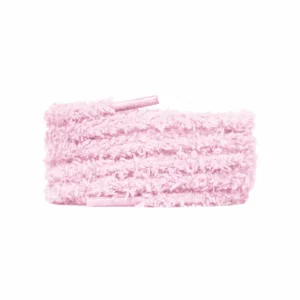 Lacet Peluche Rose Clair 7mm - Vue 1 - Lacet