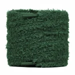 Lacet Peluche Vert Forêt 15mm Coton - Vue 1 - Lacet