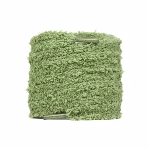 Lacet Peluche Vert Kaki 15mm Coton - Vue 1 - Lacet