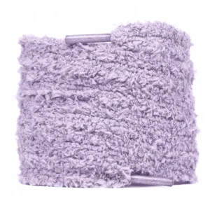 Lacet Peluche Violet 15mm Coton Tendance - Vue 2 - Lacet