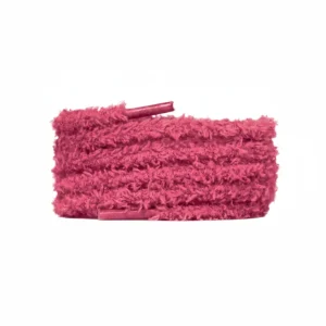 Lacet Pelucheux Magenta 7mm - Vue 1 - Lacet