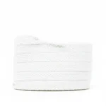 Lacet Plat 8mm Coton Blanc - Vue 1 - Lacet