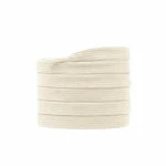 Lacet Plat Beige 8mm Coton - Vue 1 - Lacet