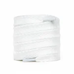 Lacet Plat Corde 15mm Blanc Coton - Vue 1 - Lacet