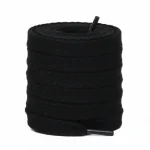 Lacet Plat Corde Noir 15mm Coton - Vue 1 - Lacet