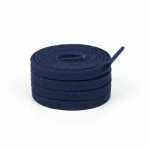 Lacet Plat Coton 8mm Bleu Marine - Vue 1 - Lacet