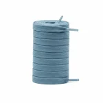 Lacet Plat Coton 8mm Bleu Nuit - Vue 1 - Lacet