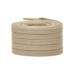 Lacet Plat Coton 8mm Marron - Vue 1 - Lacet