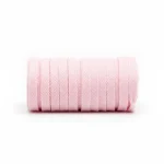 Lacet Plat Coton 8mm Rose Pâle - Vue 1 - Lacet