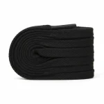 Lacet Plat Coton Noir 8mm - Vue 1 - Lacet