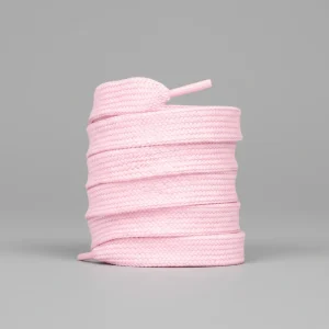 Lacet Plat Large Rose 18mm Coton - Vue 2 - Lacet
