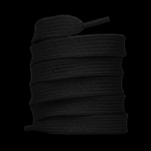 Lacet Plat Noir 18mm XXL - Vue 1 - Lacet