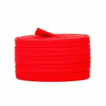 Lacet Plat Rouge 8mm Coton - Vue 1 - Lacet