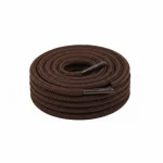 Lacet Rond Marron Polyester Bottes 6mm - Vue 1 - Lacet