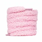 Lacet Rose Peluche 15mm Coton Doux - Vue 1 - Lacet