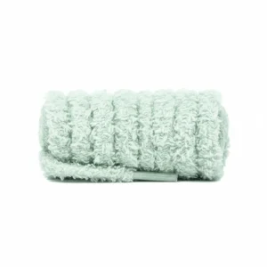 Lacet Vert Clair Peluche 7mm Coton - Vue 1 - Lacet